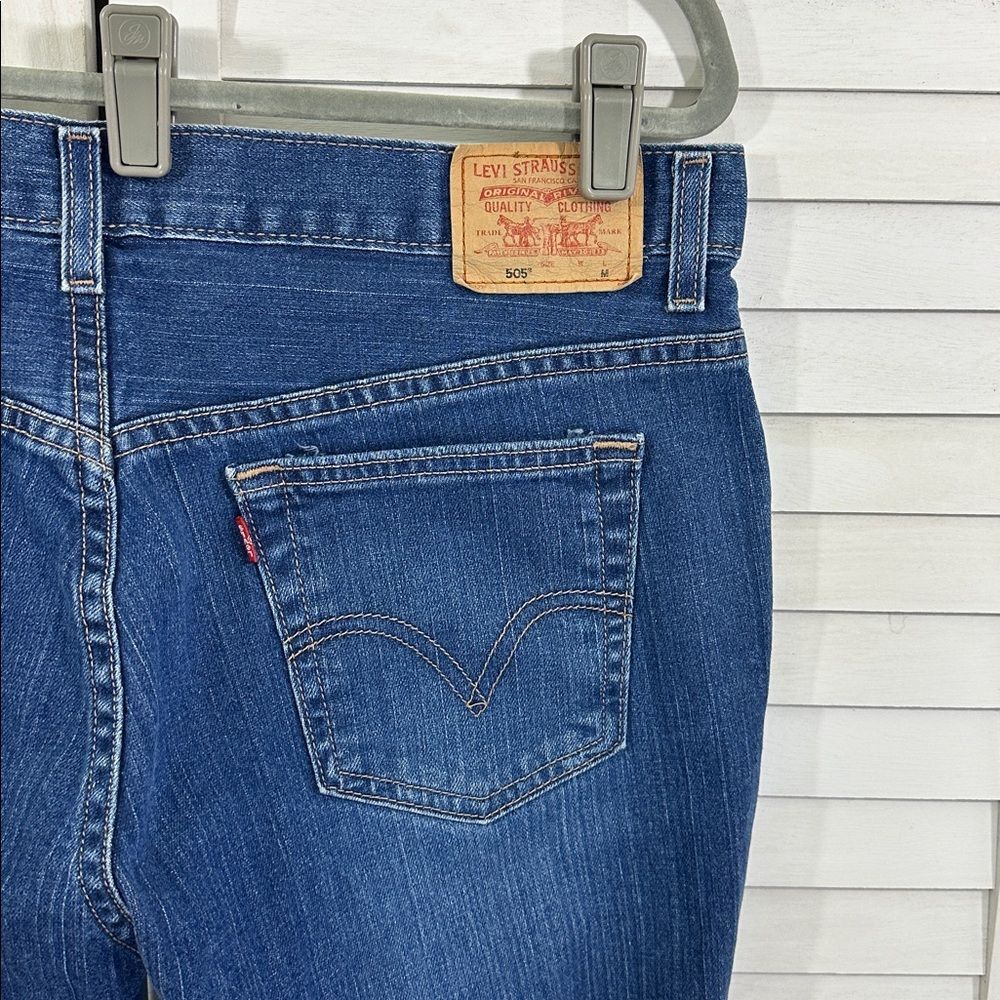Leviβs 505 Straight Leg Jeans Size 12 - Picture 9 of 11